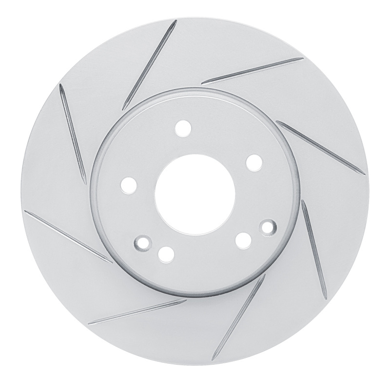 Chrysler Crossfire Brake Rotor (1) - Front Left - DFC - Slotted Geoperformance - `96-`11