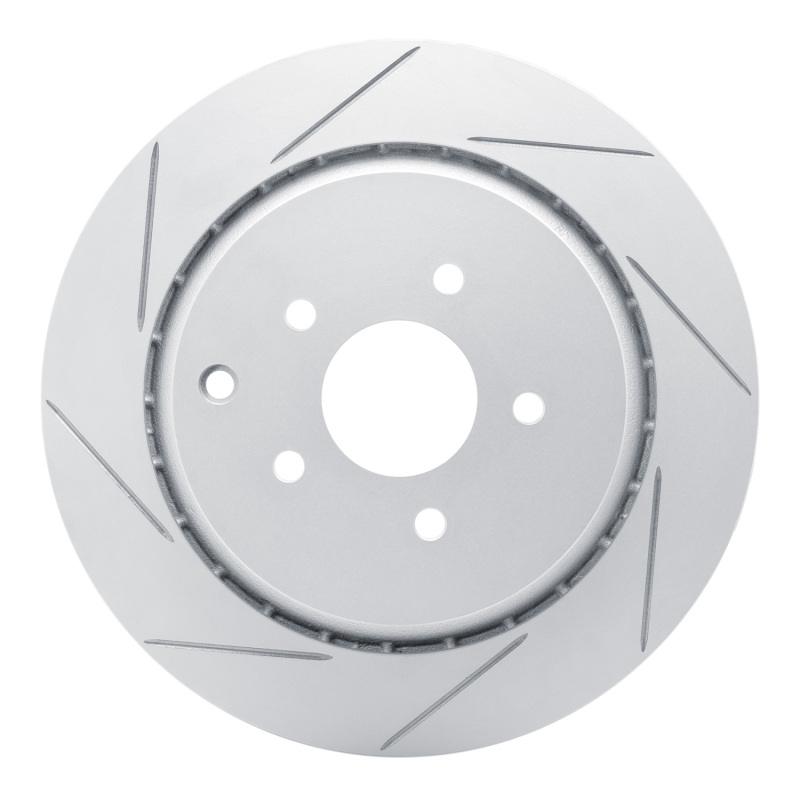 Infiniti QX70 Brake Rotor (1) - Rear Left - DFC - Slotted Geoperformance - `09-`24