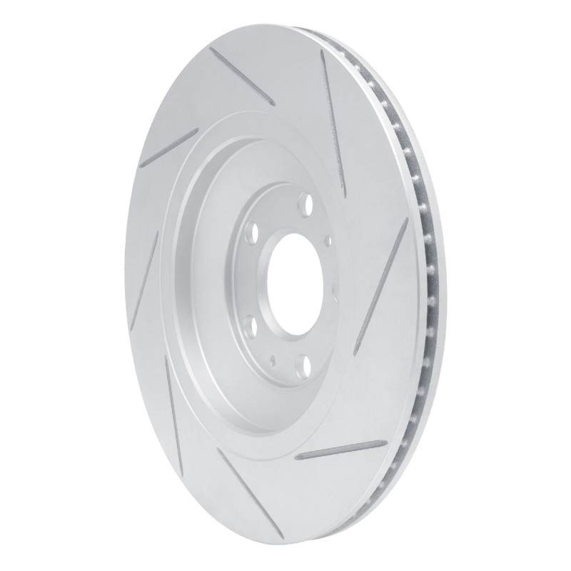 Audi S8 Brake Rotor (1) - Rear Left - DFC - Slotted Geoperformance - `04-`18