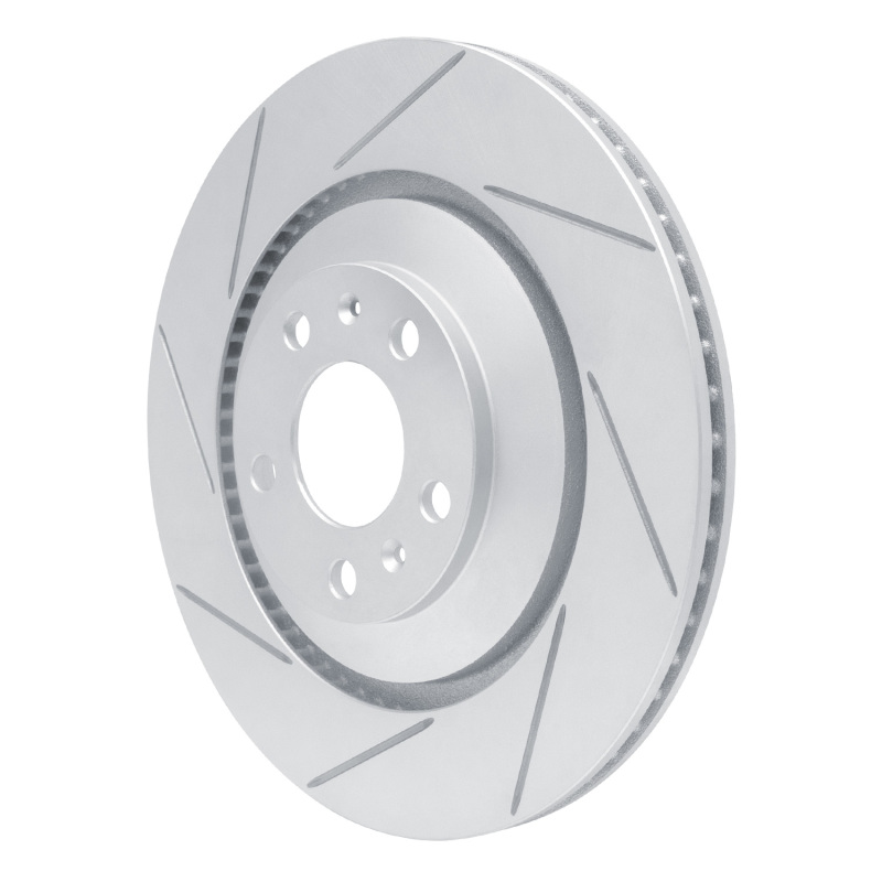 Audi S8 Brake Rotor (1) - Rear Left - DFC - Slotted Geoperformance - `04-`18