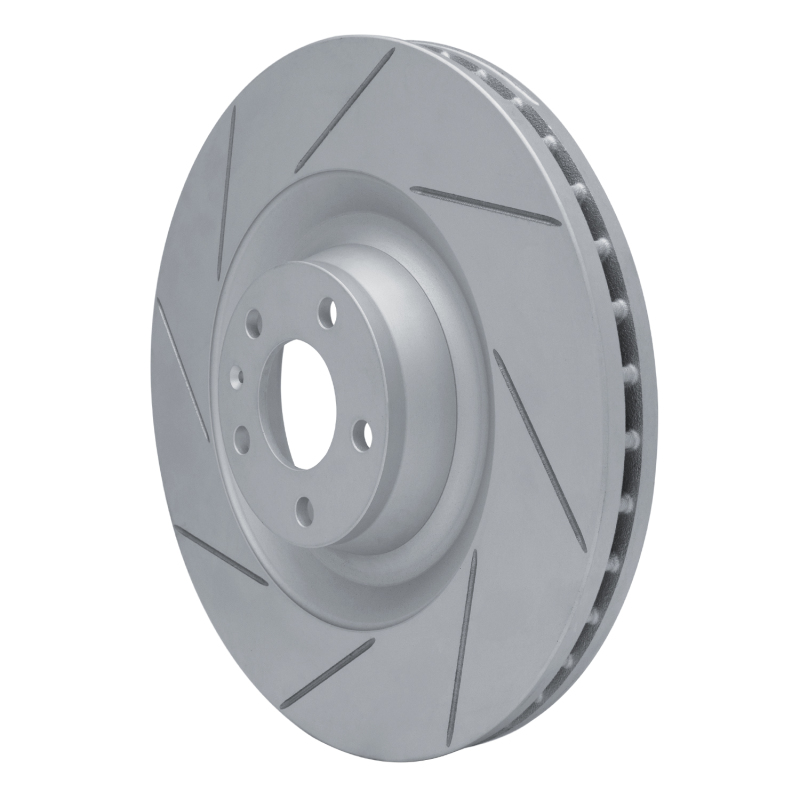 Audi S6 Brake Rotor (1) - Front Left - DFC - Slotted Geoperformance - `07-`11