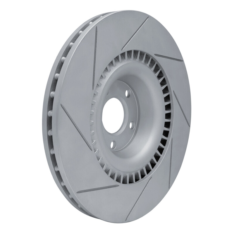 Audi S6 Brake Rotor (1) - Front Right - DFC - Geoperformance Slotted - `07-`11