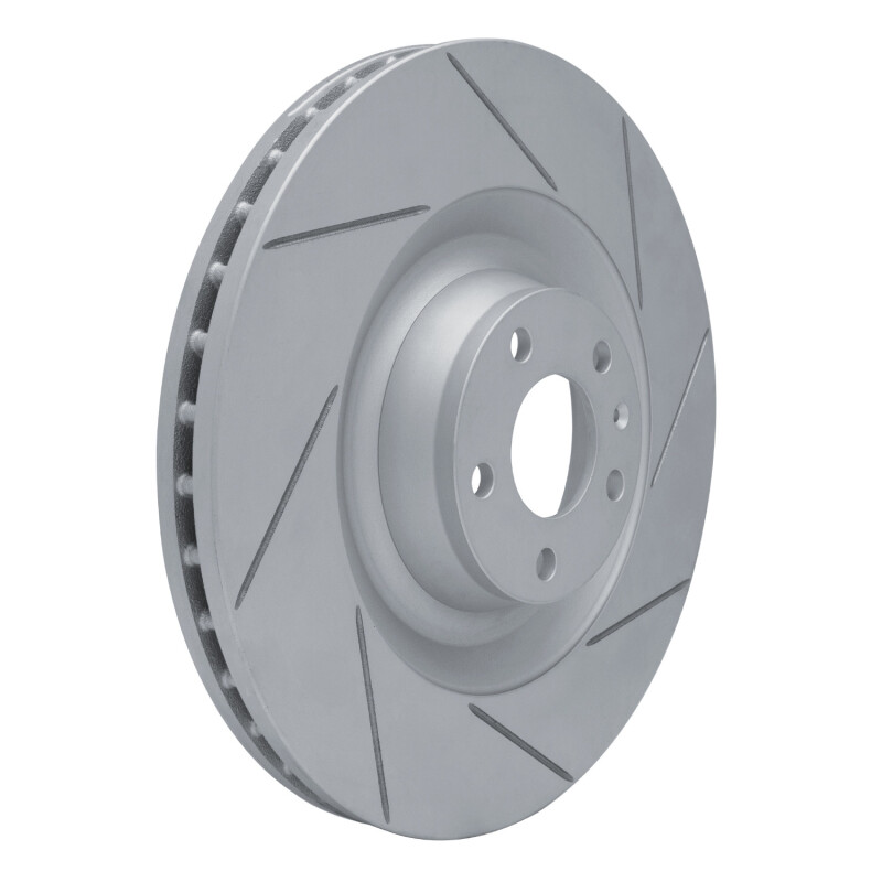 Audi S6 Brake Rotor (1) - Front Right - DFC - Geoperformance Slotted - `07-`11
