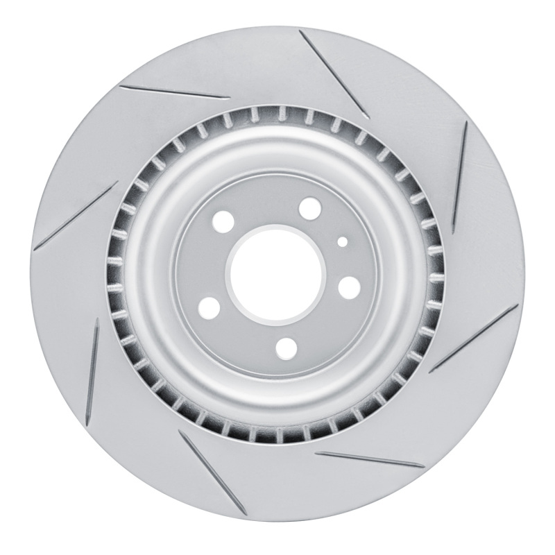 Audi S8 Brake Rotor (1) - Rear Left - DFC - Slotted Geoperformance - `11-`18