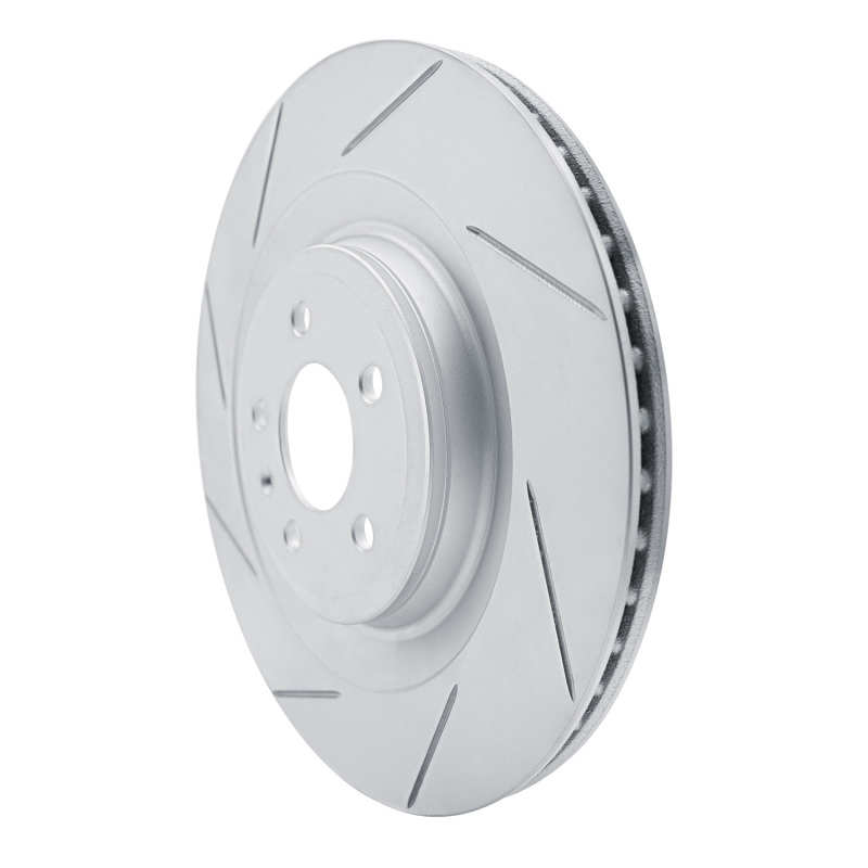 Audi S8 Brake Rotor (1) - Rear Left - DFC - Slotted Geoperformance - `11-`18