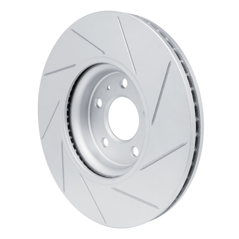 Audi A4 Quattro Brake Rotor (1) - Front Left - DFC - Slotted Geoperformance - `11-`17