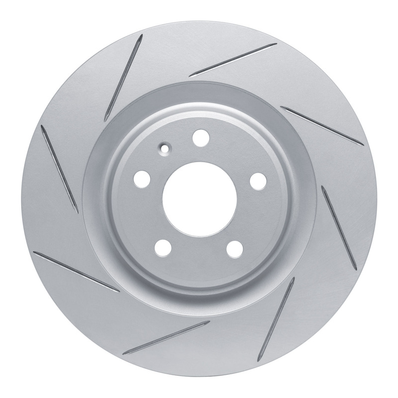 Audi A6 Brake Rotor (1) - Rear Left - DFC - Slotted Geoperformance - `08-`25