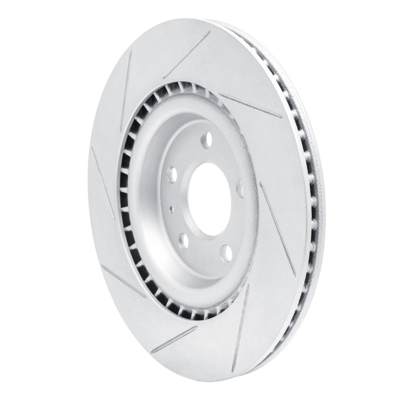 Audi A4 Brake Rotor (1) - Rear Right - DFC - Slotted Geoperformance - `08-`26