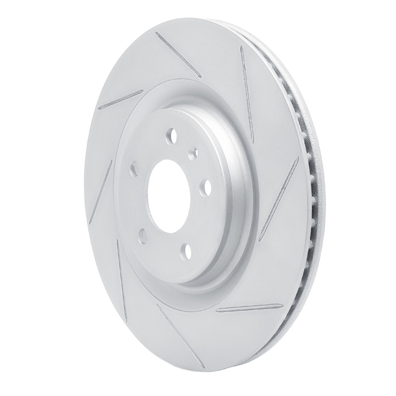 Audi A4 Brake Rotor (1) - Rear Right - DFC - Slotted Geoperformance - `08-`26