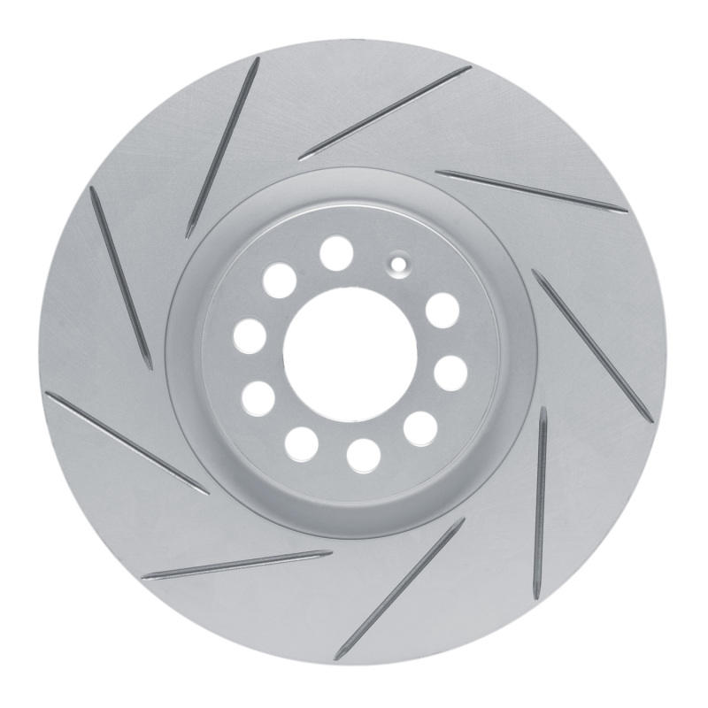 Audi TT Brake Rotor (1) - Front Left - DFC - Slotted Geoperformance - `00-`06