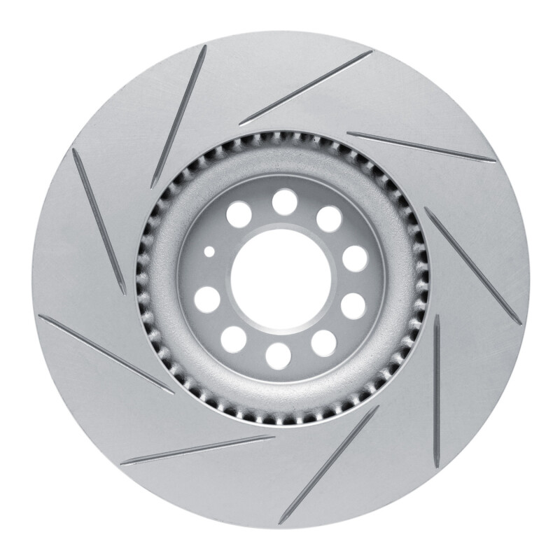 Audi TT Brake Rotor (1) - Front Right - DFC - Geoperf Slotted - `00-`06
