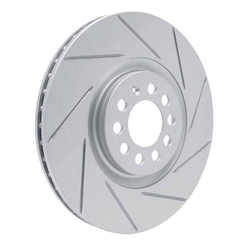Audi TT Brake Rotor (1) - Front Right - DFC - Geoperf Slotted - `00-`06