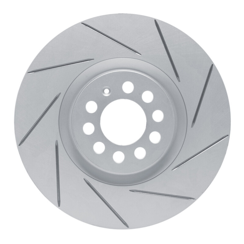Audi TT Brake Rotor (1) - Front Right - DFC - Geoperf Slotted - `00-`06