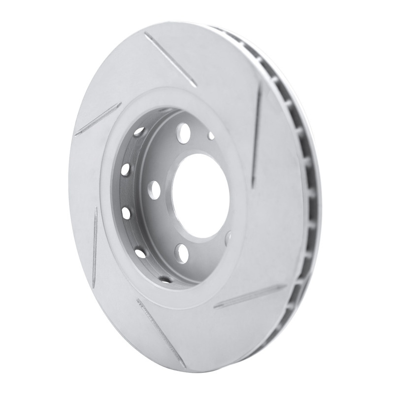 Audi TT Quattro Brake Rotor (1) - Rear Left - DFC - Slotted Geoperformance Rotor - `00-`06