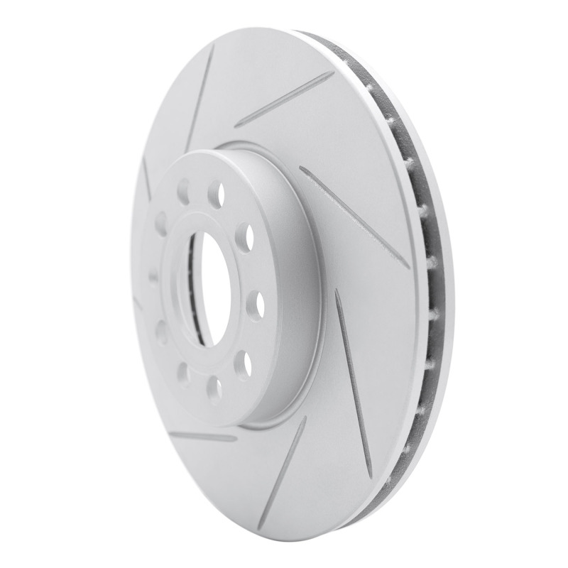 Audi A3 Brake Rotor (1) - Front Left - DFC - Slotted Geoperformance - `05-`25