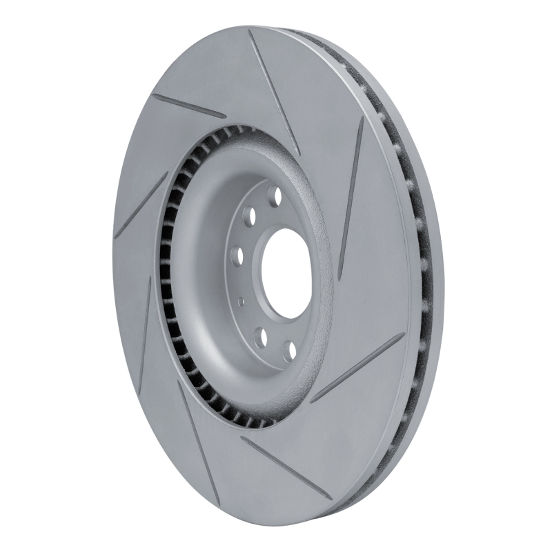 Audi S3 Brake Rotor (1) - Front Left - DFC - Slotted Geoperformance Rotor - `06-`13