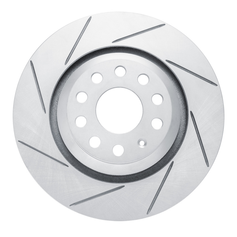 Audi RS3 Brake Rotor (1) - Rear Left - DFC - Slotted Geoperformance - `06-`25