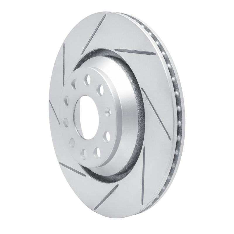 Audi RS3 Brake Rotor (1) - Rear Left - DFC - Slotted Geoperformance - `06-`25