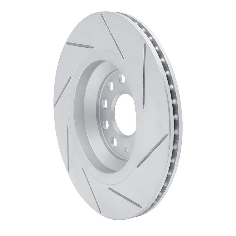 Audi RS3 Brake Rotor (1) - Rear Left - DFC - Slotted Geoperformance - `06-`25