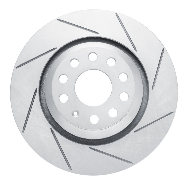 Audi Q3 Brake Rotor (1) - Rear Right - DFC - Slotted Geoperformance - `06-`25