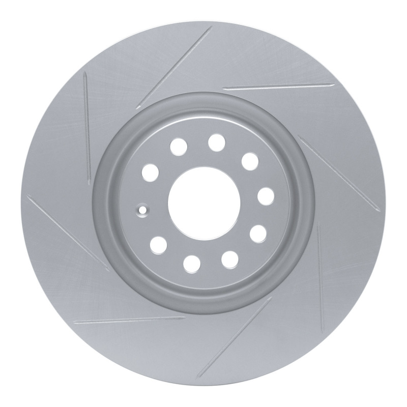 Audi S3 Brake Rotor (1) - Front Left - DFC - Slotted Geoperformance - `12-`25
