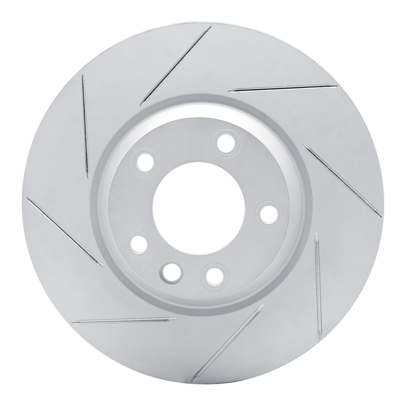 Audi Q7 Brake Rotor (1) - Right Front - DFC - Slotted Geoperformance - `03-`15