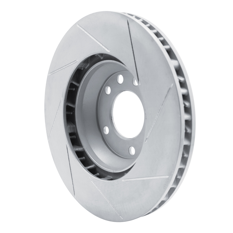 Audi Q7 Brake Rotor (1) - Right Front - DFC - Slotted Geoperformance - `03-`15