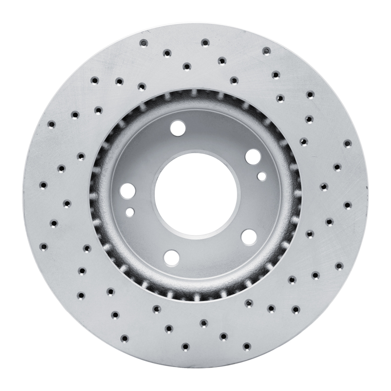 Hyundai Kona Brake Rotor (1) - Front Left - DFC - Geoperformance Drilled - `11-`25
