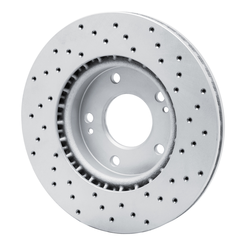 Hyundai Kona Brake Rotor (1) - Front Left - DFC - Geoperformance Drilled - `11-`25