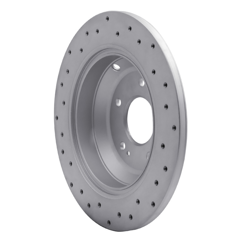 Genesis G80 Brake Rotor (1) - Rear Right - DFC - Drilled Geoperformance - `09-`20