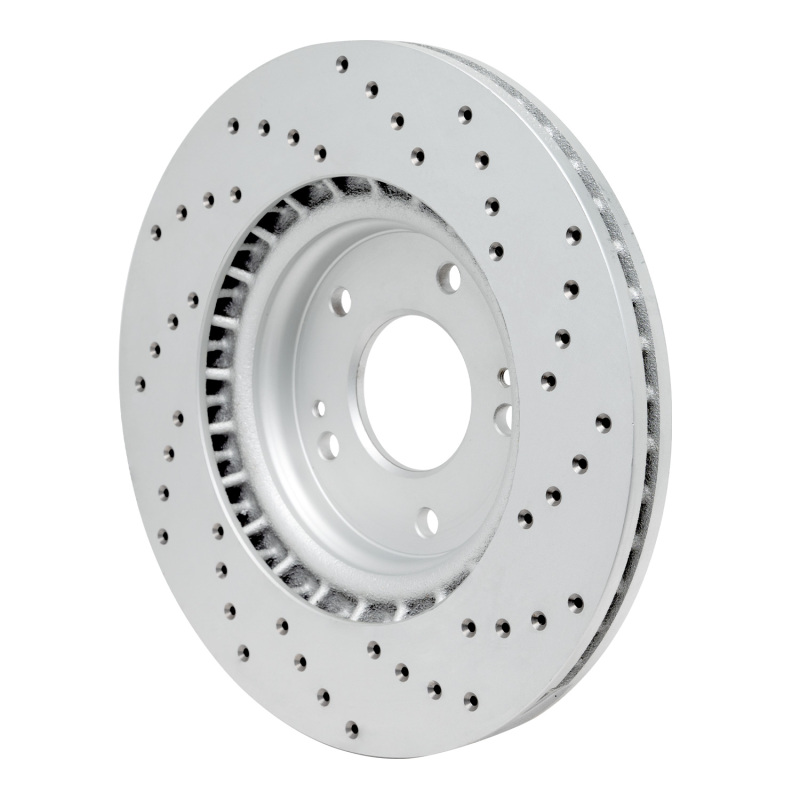 Hyundai Elantra Brake Rotor (1) - Front Left - DFC - Geoperformance Rotor - Drilled - `15-`25