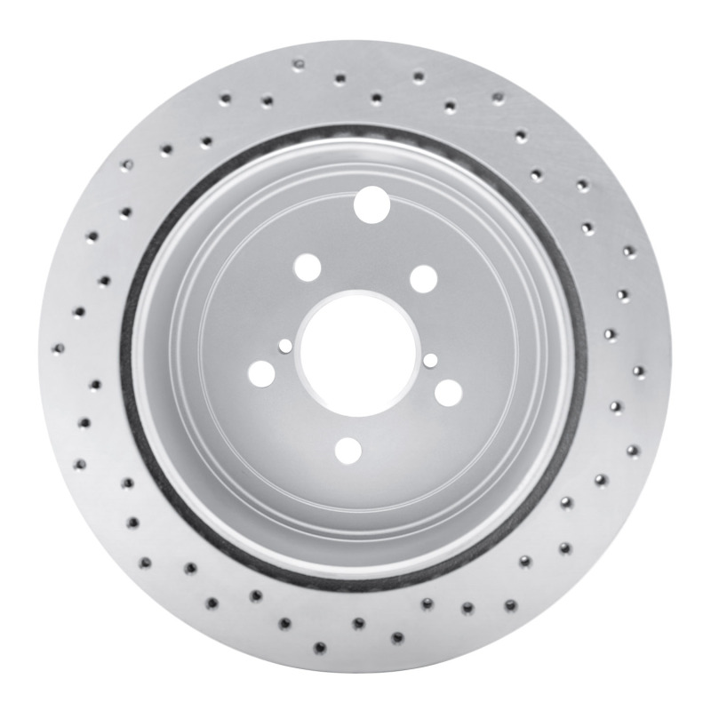 Scion FR-S Brake Rotor (1) - Rear Left - DFC - Geoperformance Drilled - `10-`25