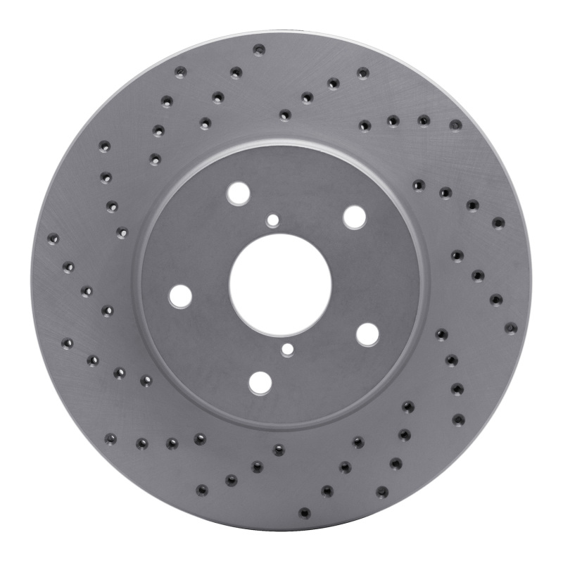 Subaru Legacy Brake Rotor (1) - Front Left - DFC - Geoperf Drilled - `15-`19