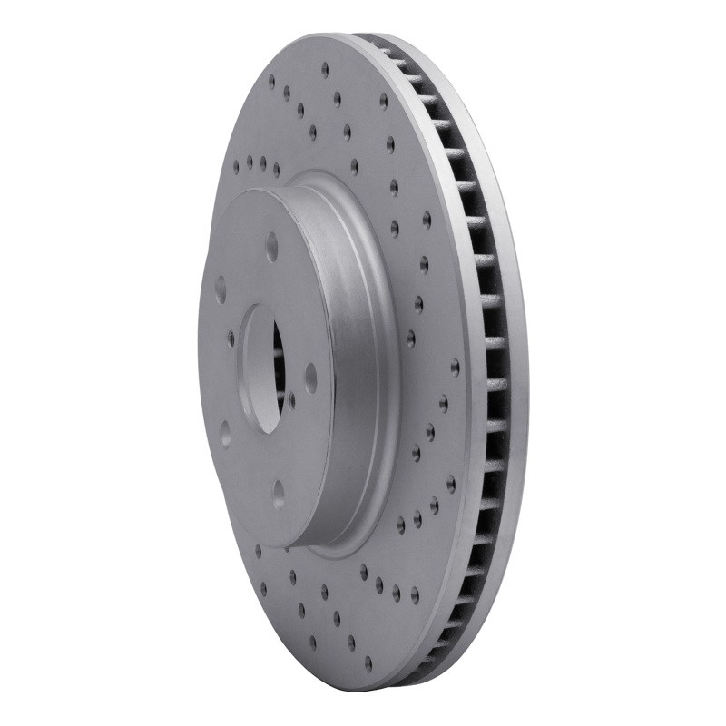 Subaru Legacy Brake Rotor (1) - Front Right - DFC - Geoperformance Drilled - `15-`19