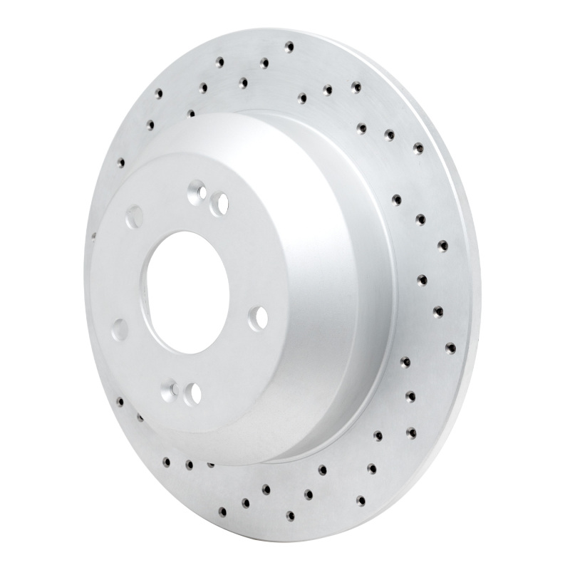 Kia Sorento Brake Rotor (1) - Rear Left - DFC - Drilled Geoperformance - `15-`20