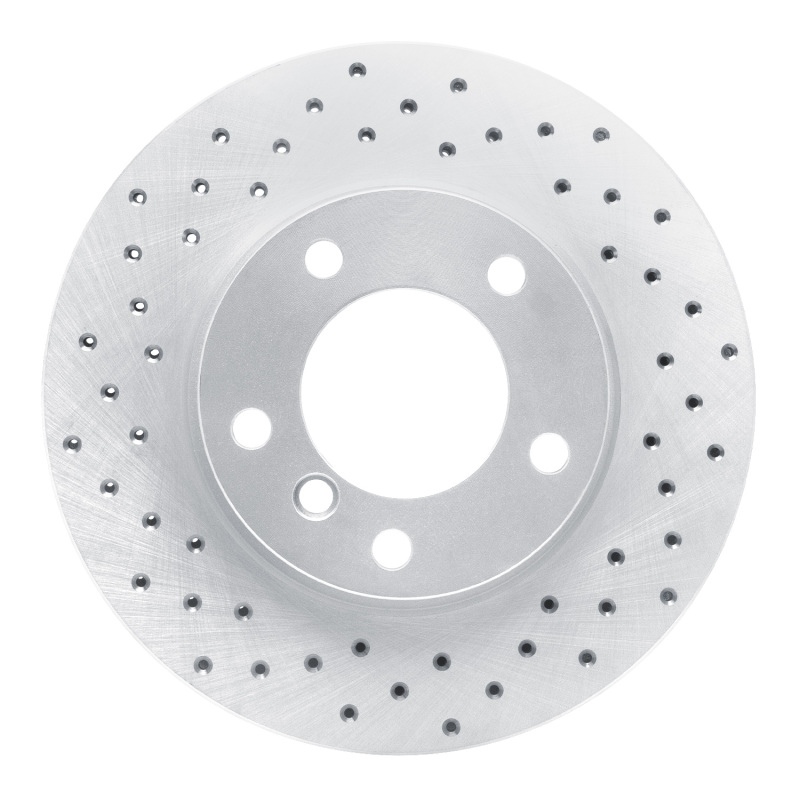 BMW 323Ci Brake Rotor (1) - Front Left - DFC - Drilled Geoperformance - `91-`06