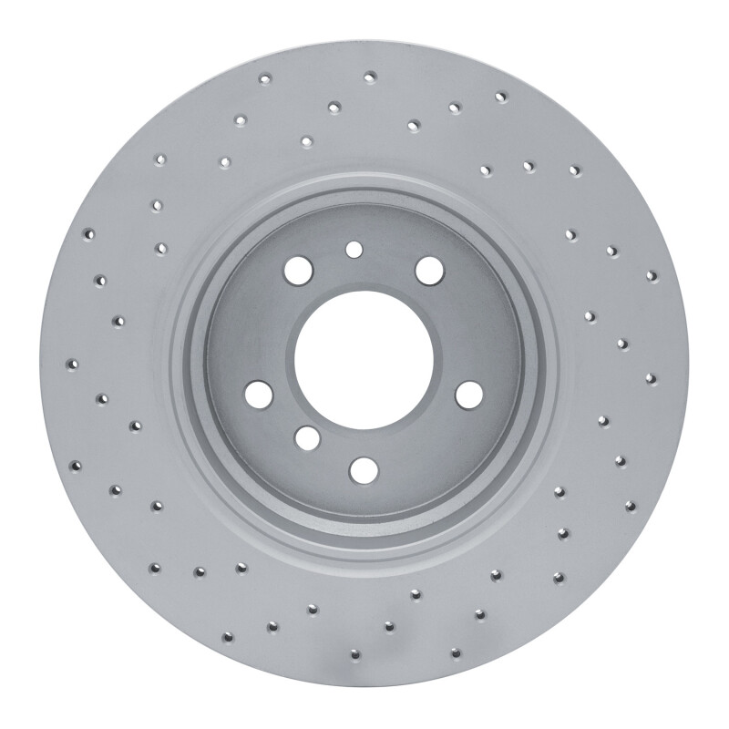 BMW 740Il Brake Rotor (1) - Rear Right - DFC - Geoperf Drilled - `91-`01