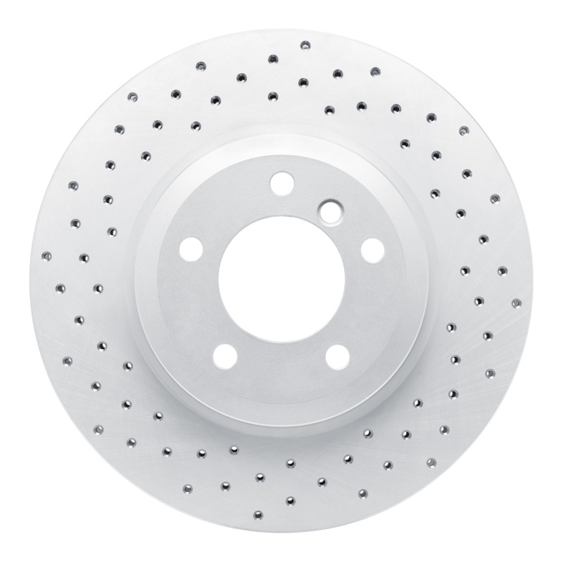 BMW 330Ci Brake Rotor (1) - Front Left - DFC - Geoperf Drilled Rotors - `01-`08
