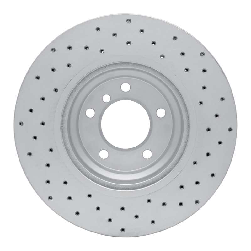BMW 330I Brake Rotor (1) - Front Left - DFC - Drilled Geoperformance - `06-`12