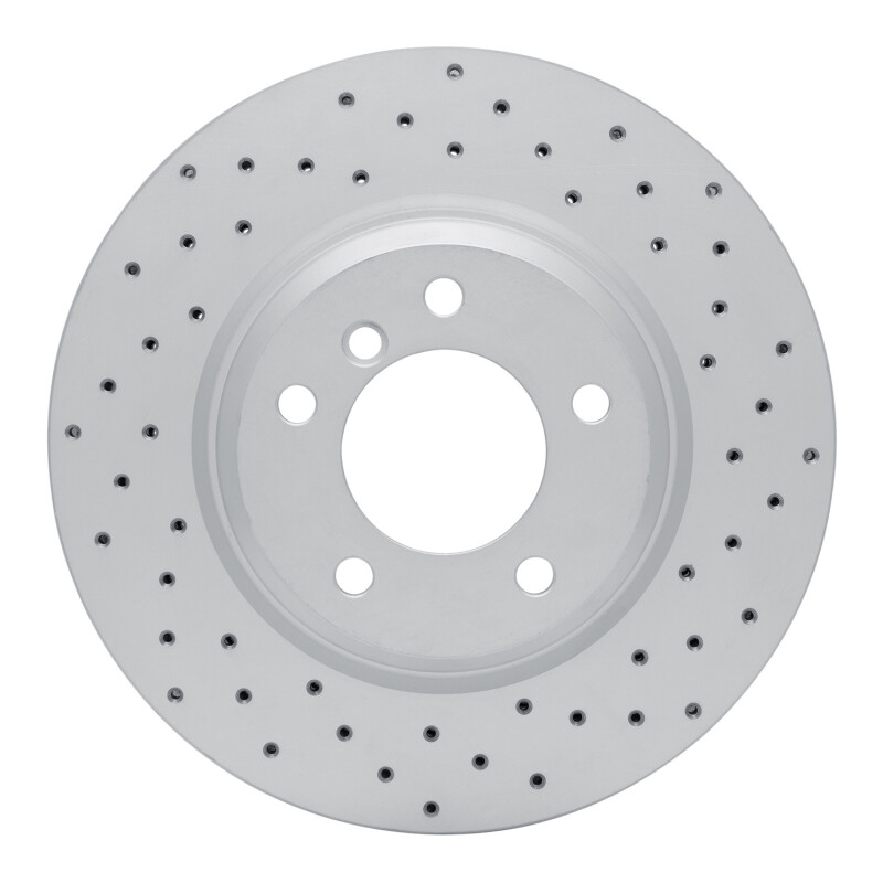 BMW X1 Brake Rotor (1) - Front Right - DFC - Drilled Geoperformance - `06-`12