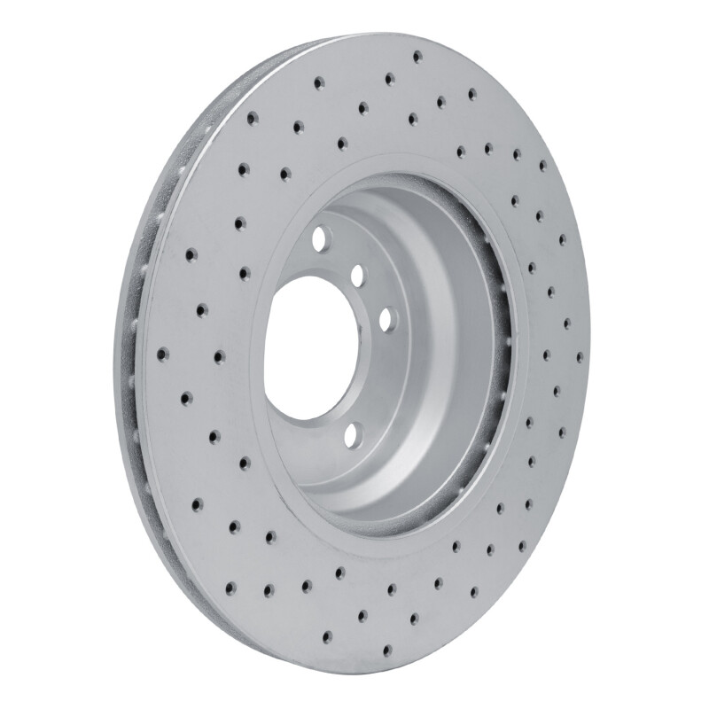 BMW X1 Brake Rotor (1) - Front Right - DFC - Drilled Geoperformance - `06-`12