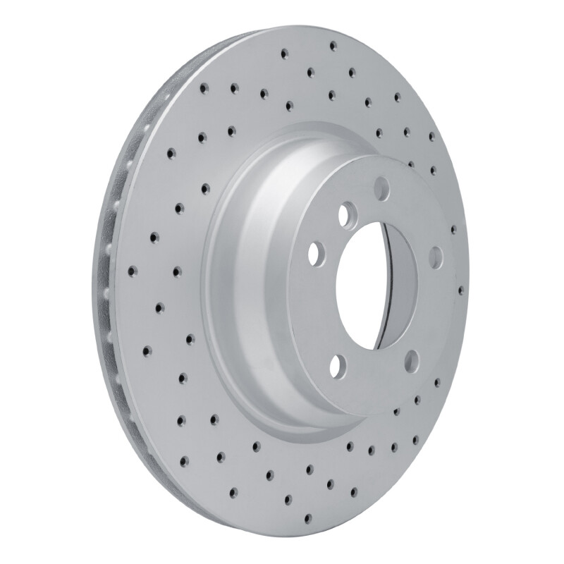 BMW X1 Brake Rotor (1) - Front Right - DFC - Drilled Geoperformance - `06-`12