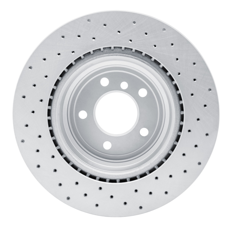 BMW 330I Brake Rotor (1) - Rear Left - DFC - Drilled Geoperf - `06-`15