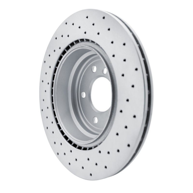 BMW 330I Brake Rotor (1) - Rear Left - DFC - Drilled Geoperf - `06-`15