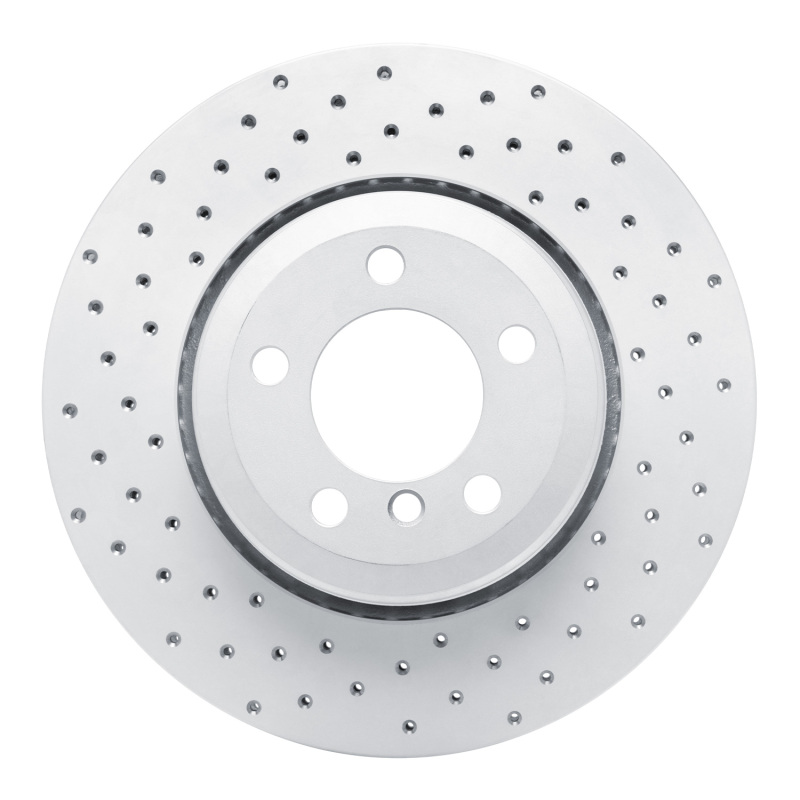 BMW 750Li Brake Rotor (1) - Rear Left - DFC - Geoperformance Drilled - `05-`08
