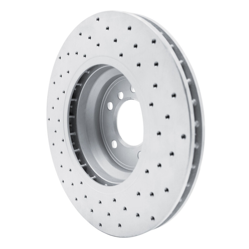 BMW X1 Brake Rotor (1) - Front Left - DFC - Drilled Geoperformance - `07-`15