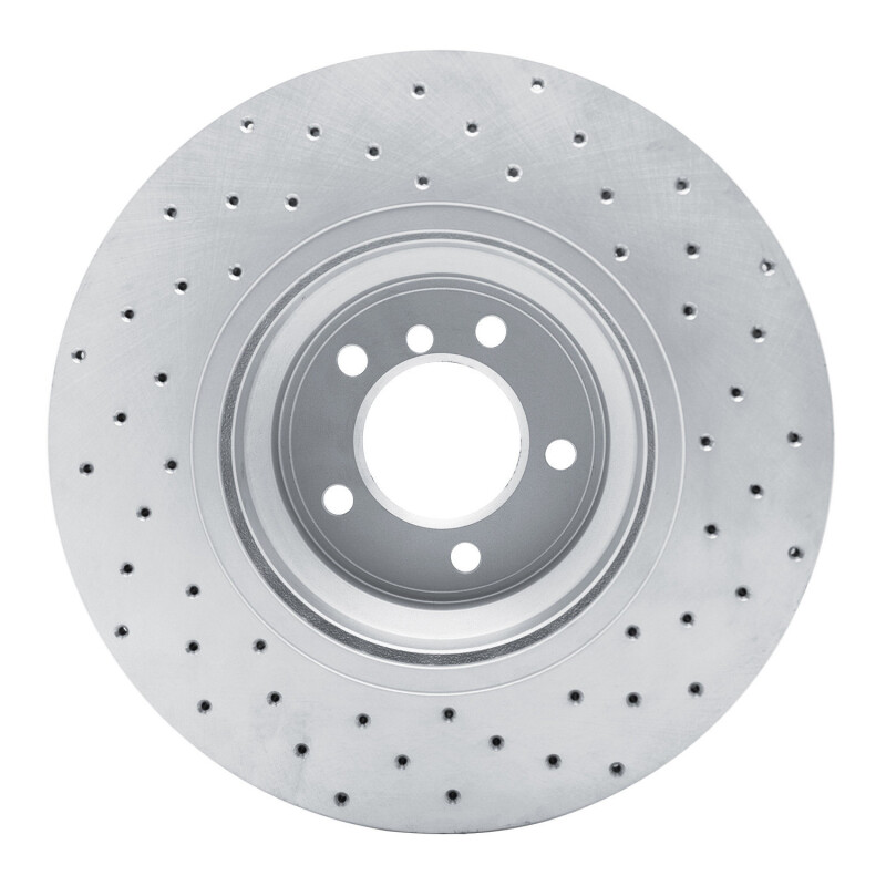 BMW X1 Brake Rotor (1) - Front Left - DFC - Drilled Geoperformance - `07-`15