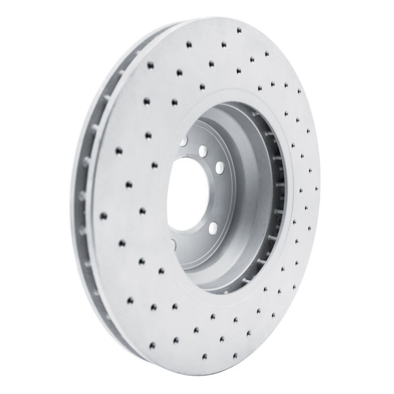 BMW 335I Brake Rotor (1) - Front Right - DFC - Drilled Geoperformance - `07-`15