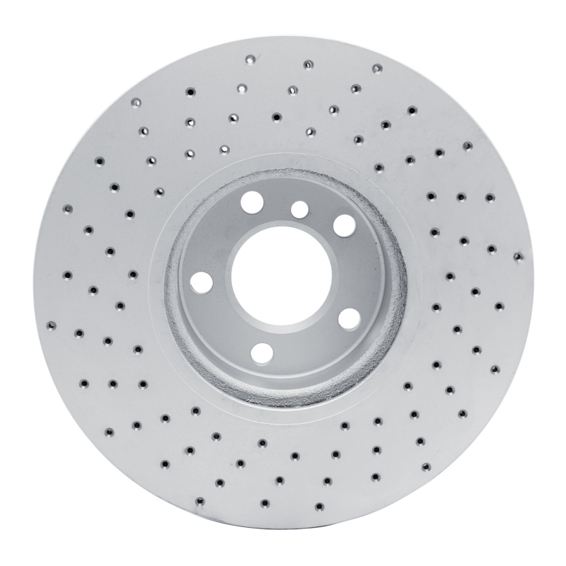 BMW 740Ld xDrive Brake Rotor (1) - Front Left - DFC - Drilled Geoperformance - `10-`18