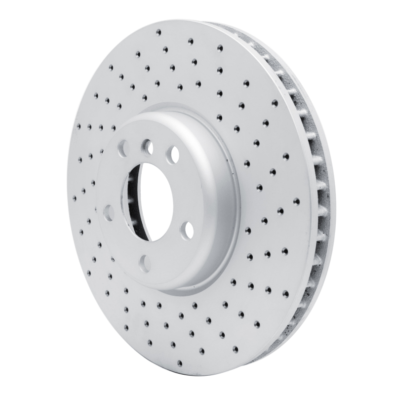 BMW 740Ld xDrive Brake Rotor (1) - Front Left - DFC - Drilled Geoperformance - `10-`18